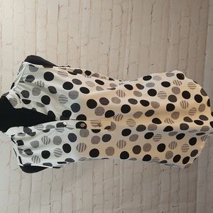 Perseption Concept Geometric Print Knit Top